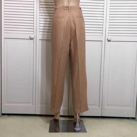 Aritzia Wilfred Cauchy Cropped Lyocell & Linen Pants/Trousers Size 2